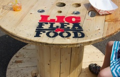Table at the LIC Food & Flea